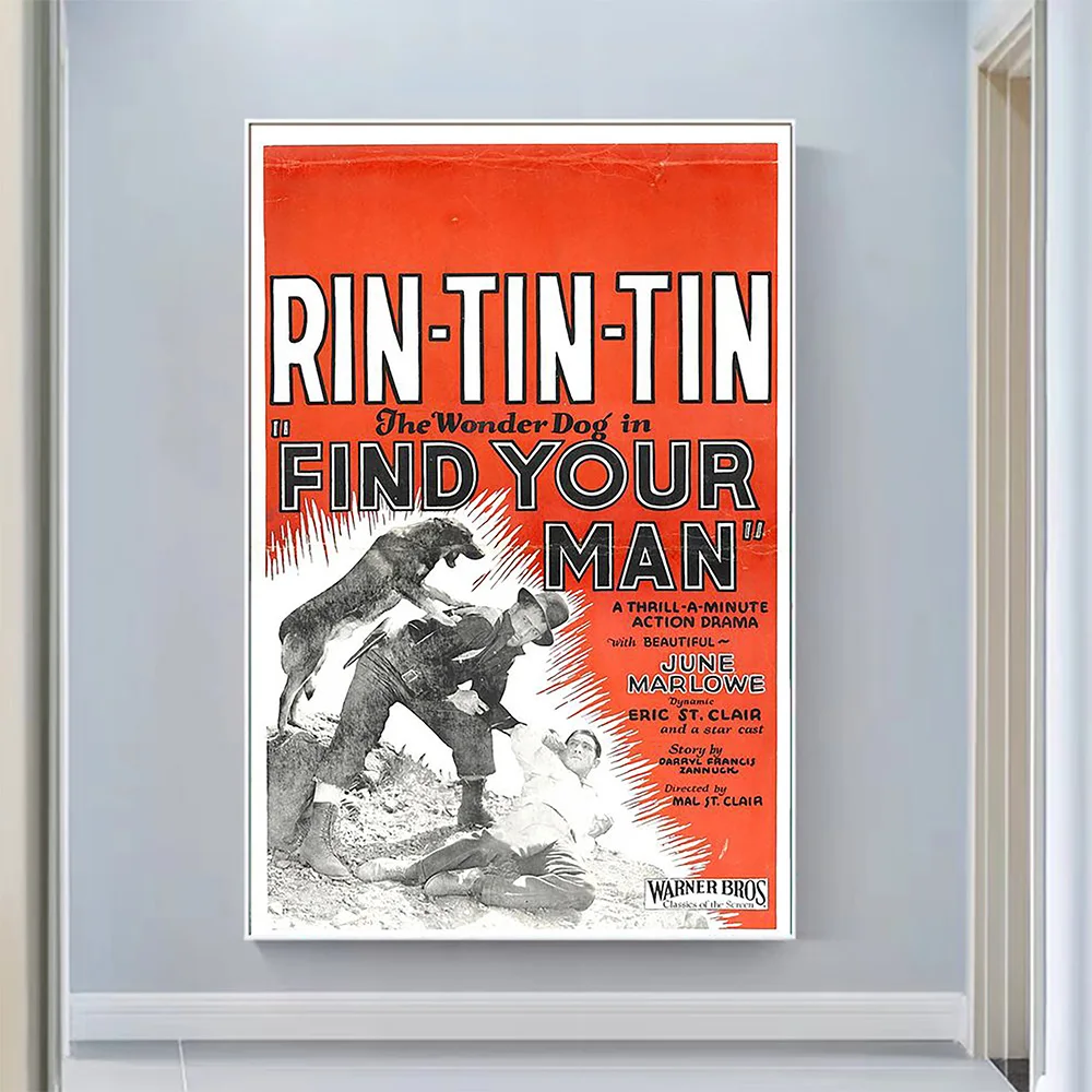 

V0797 Find Your Man Винтаж, классическое кино ткань HD постер Art Home Decoration Gift