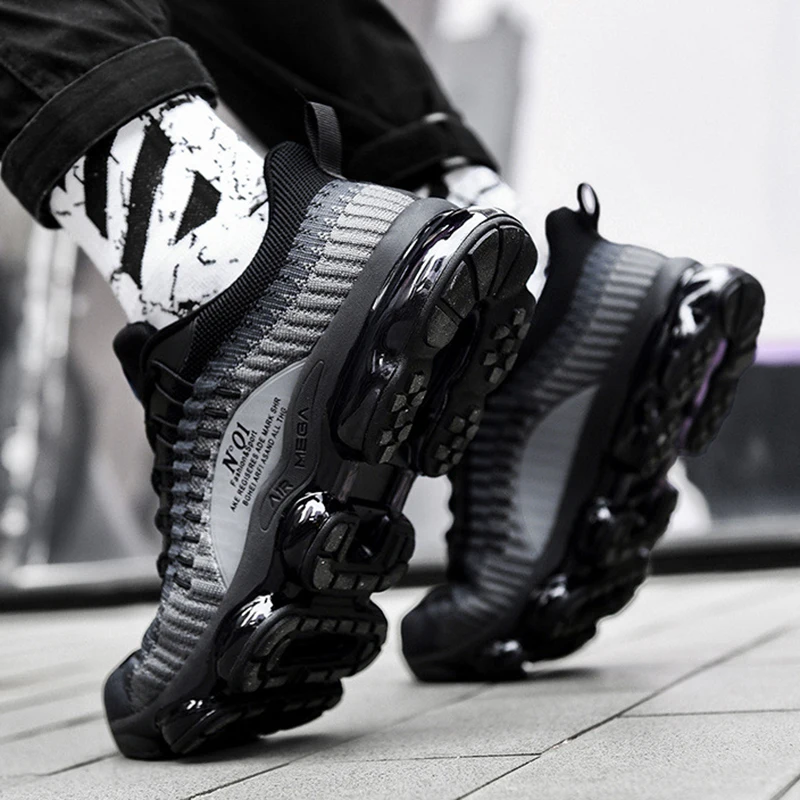 Новинка года; сезон осень-зима; мужские ботинки; модные дышащие мужские ...