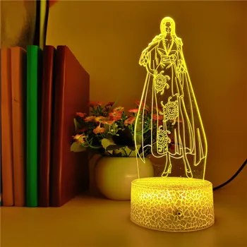 

One Piece Boa Hancock Figure Led Nightlight for Kids Bedroom Decoration Japanese Anime Nightlight Table Lamp Gift App Control