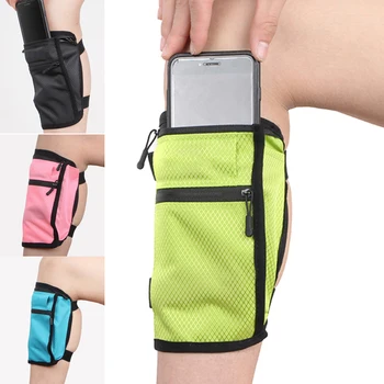 

Running Non-slip Shank Bag Waterproof Wallet Cell Phone Holder Sweat Bands for Travel Running Riding