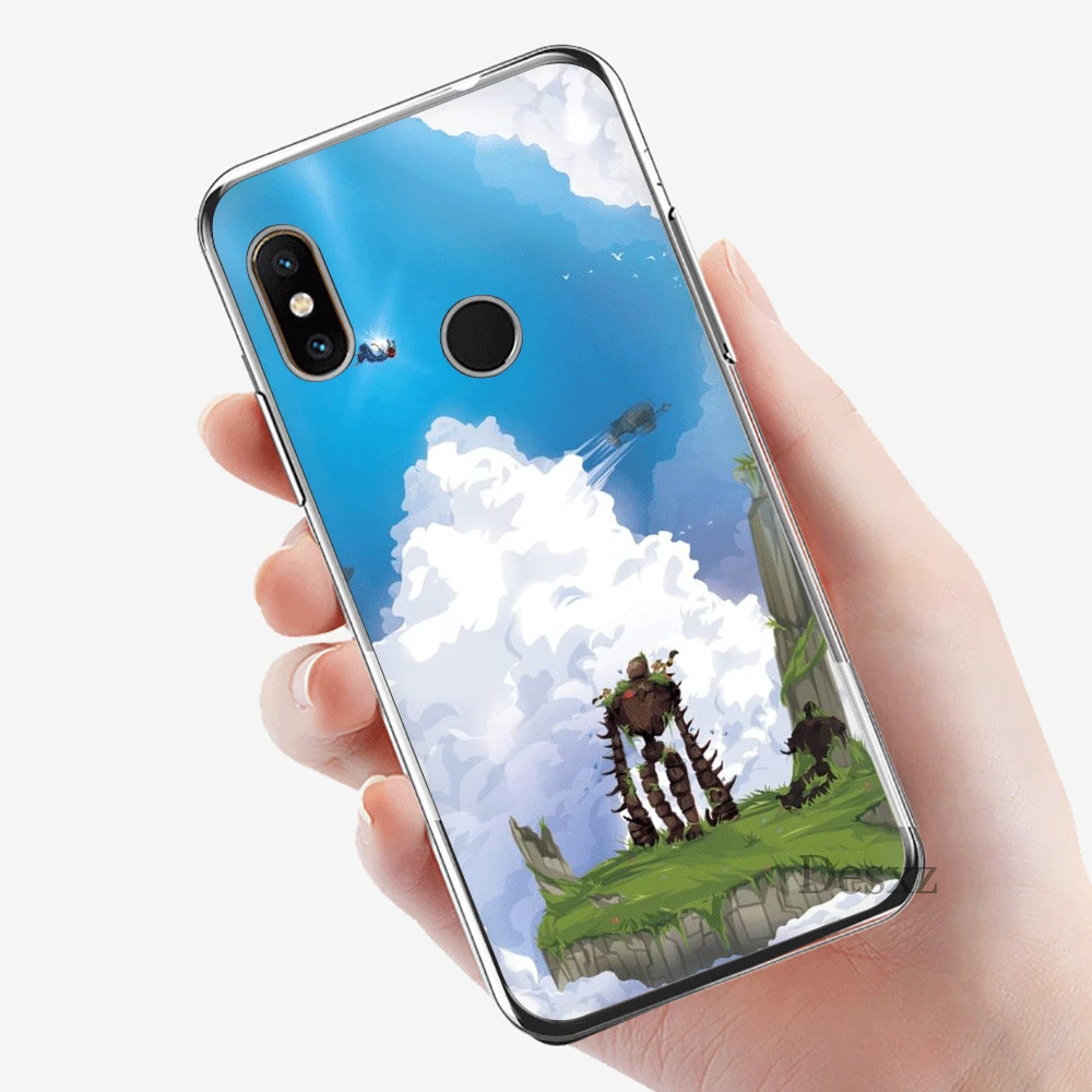 Мобильный чехол для телефона из ТПУ для Xiaomi Redmi Note 7 8 Pro 4 Note 4X5 5A 6 крышка Laputa Castle In The Sky защиты оболочки - Цвет: 12