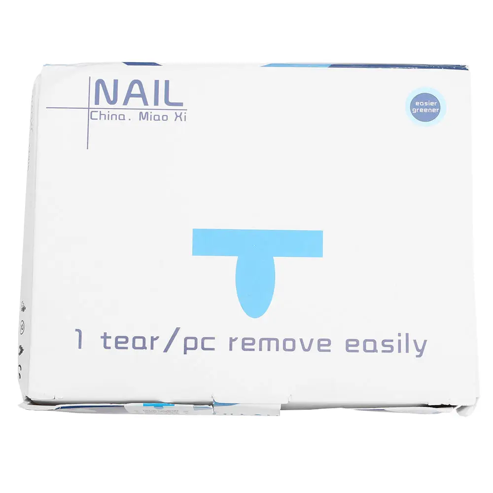 200 pcs Disposable Nail Remover Resurrection Towel Polish Plastic Removable Glue UV Gel Care Tools | Красота и здоровье