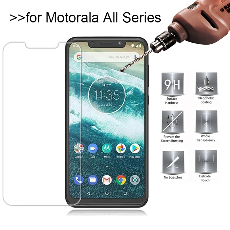 9H закаленное стекло для Motorola Moto G5S G5 E5 E4 C Plus G2 Защита экрана для Moto G7 power E5 Play защитная пленка
