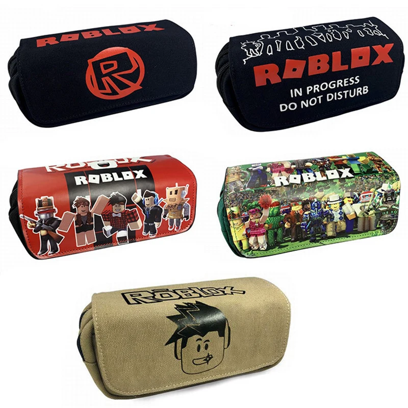 

Pen box multi-function school pencil bag large-capacity canvas pen case cute school supplies gift