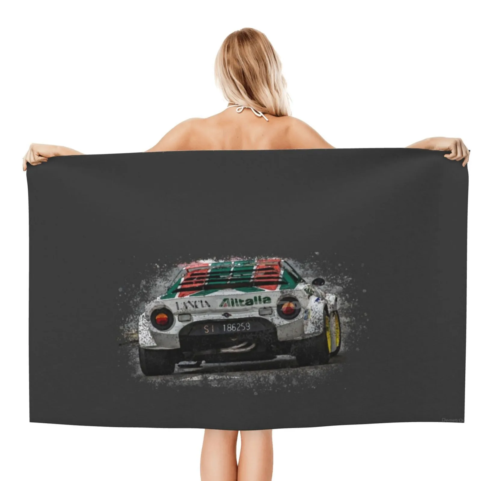 Lancia Stratos Morbido E Confortevole Bagno Doccia Asciugamano Rally Auto Automotive Lancia Lancia Stratos Stratos Racing Racecar Classic