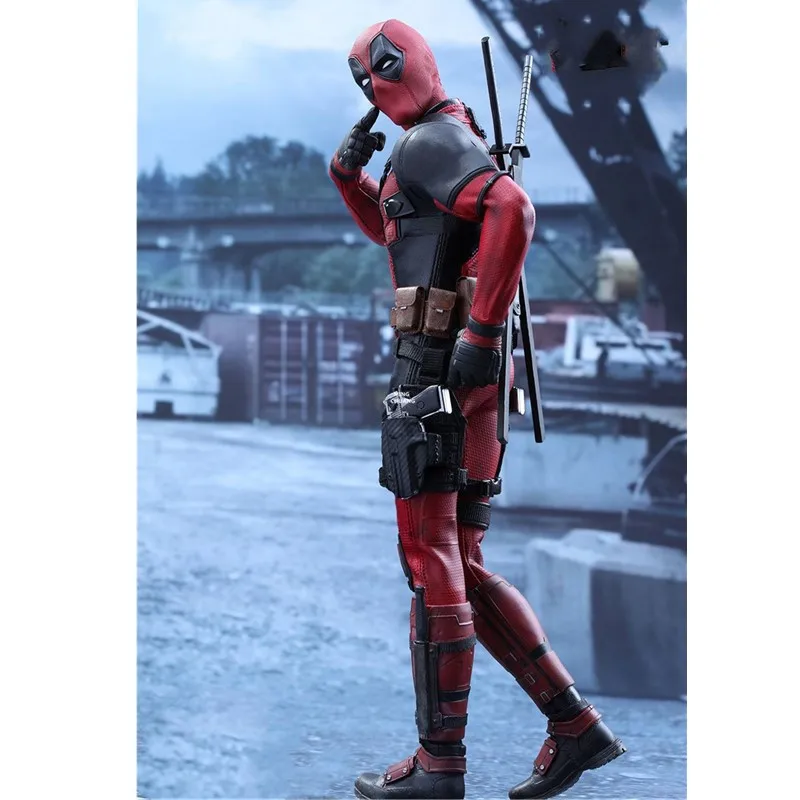1" MMS347 статуя X-men анти-герой 1/6 масштаб бюст Дэдпул полная длина портрет двойное лезвие GK фигурка игрушка коробка 30 см V1107