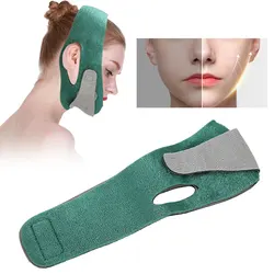 Slimming Face Shield Belt V Shape Face Lifting Tightening Correction Bandage Shaper Double Chin Face Lift Band Massage Slimmer
