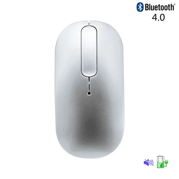 

Bluetooth Silent Wireless Computer Mouse With Touch Stripe Optical Rechargeable 3D Mouse 1600 DPI Noiseless PC Office iPad Mice