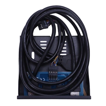 

20Pin To 2 Port USB 3.0 HUB And HD Audio 3.5-in PC Floppy Front Panel Cable