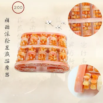

Material Imitation Jade Foot Massager Roller Reflexology Foot Acupoints Massage