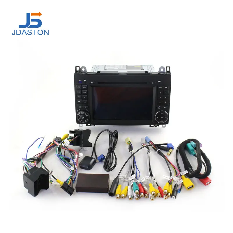 Clearance JDASTON 2 Din Android 9.0 AutoRadio Car DVD GPS Head unit for Mercedes Benz B200 B Class W169 W245 Viano Vito W639 Sprinter W906 3