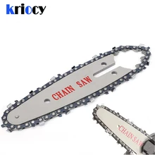 

1/4''P 4/6/8 inch Chain Guide Electric Chainsaw Chains and Guide Used For Logging And Pruning