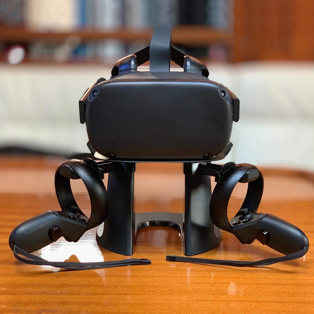 

1pc Black VR Headset Display Bracket Holder Dock 27x25x26cm For VS-Rift S/Quest