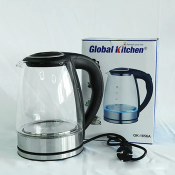 

Blu-Ray Glass Electric Kettle Fast Hot Boiling Stainless Water Kettle Teapot Intelligent Temperature Control Anti-Overheat