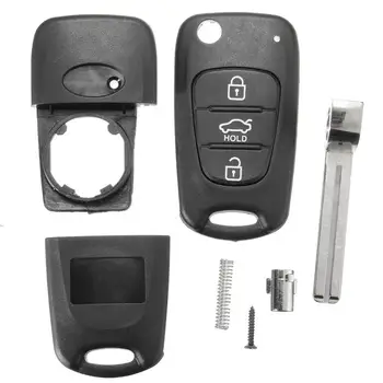 

2019 Hot-Selling High-Quality Replacement Flip Key Case For Kia Rondo Sportage Soul Rio Remote Control Box 3B S161C