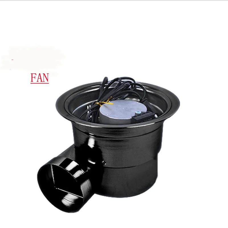 Factory direct-operated bbq flue gas pipe bbq expansion flue gas pipe expansion hood cover for meat