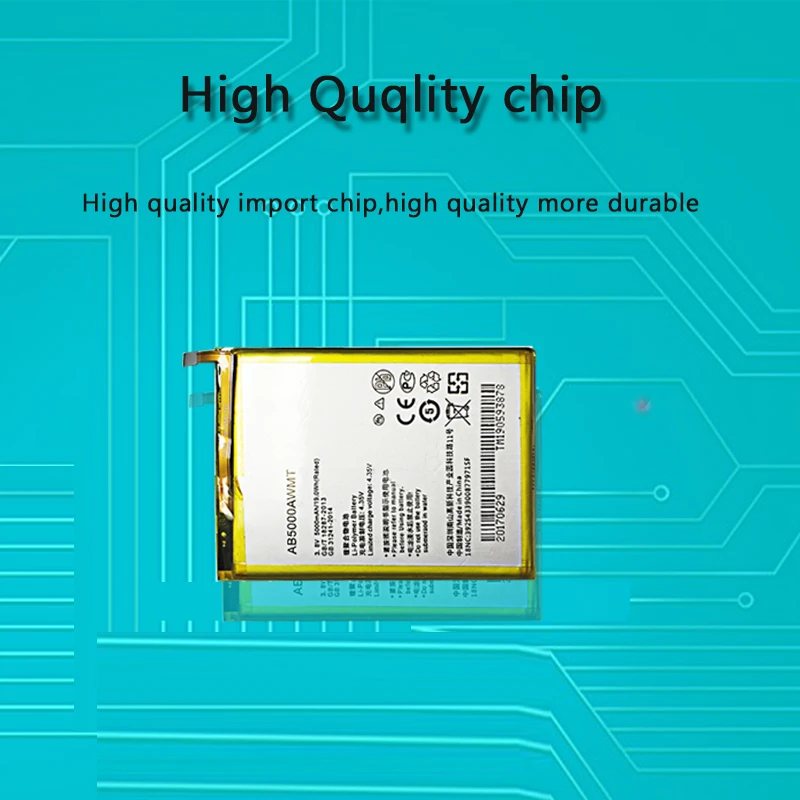 Ykaiserin 5000 мАч перезаряжаемая литий-полимерная батарея для PHILIPS V526 V787 запасная батарея для мобильного телефона AB5000AWMT