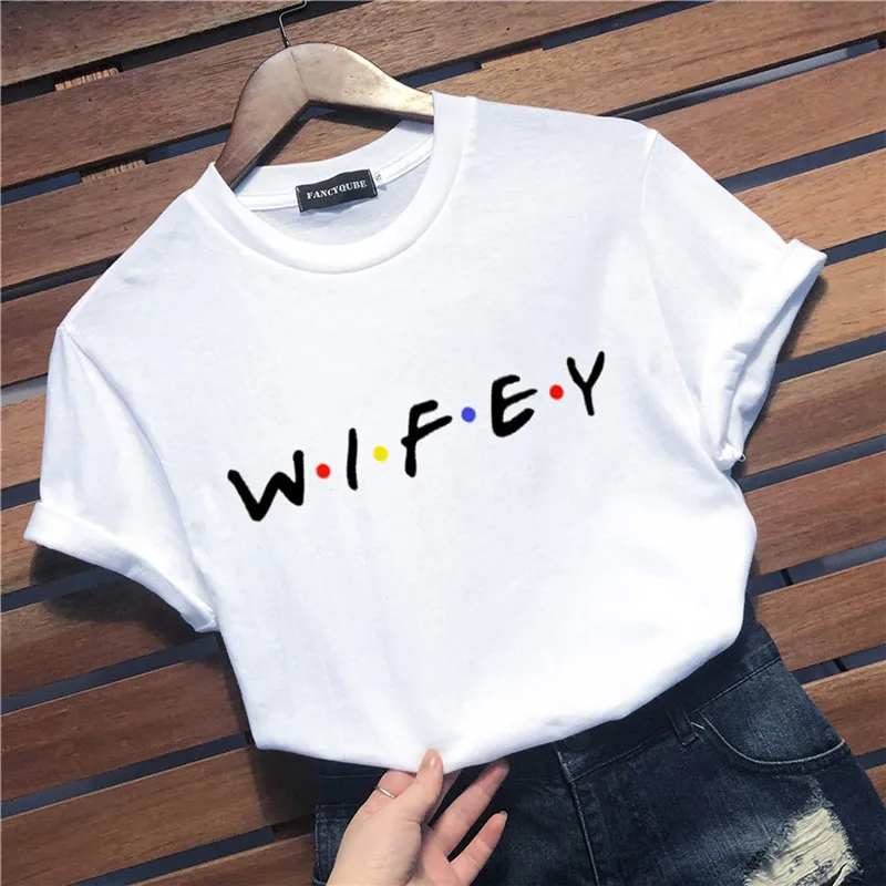 HUBBY WIFEY парные футболки для женщин мужчин влюбленных Толстовка влюбленных пары с коротким рукавом футболки
