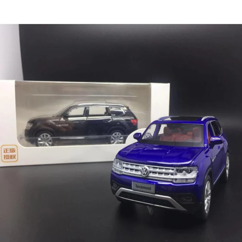 1/32 масштаб моделирование Volkswagen Touran сплава Diecasting модель звук и свет игрушка с инерционным механизмом автомобиль детские игрушки подарок на день рождения