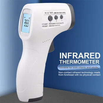 

top selling Non Contact Digital IR Infrared Forehead Thermometer Gun-Adult Body Temperature Suitable for both infants and adults