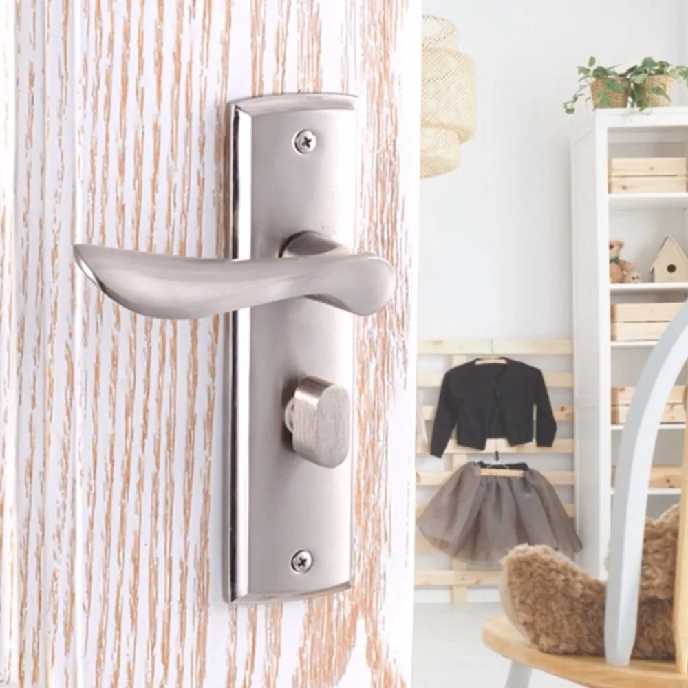 7cm Door Metal Slide Bolt Lock Door Accessories Bathroom Toilet Shed Bedroom