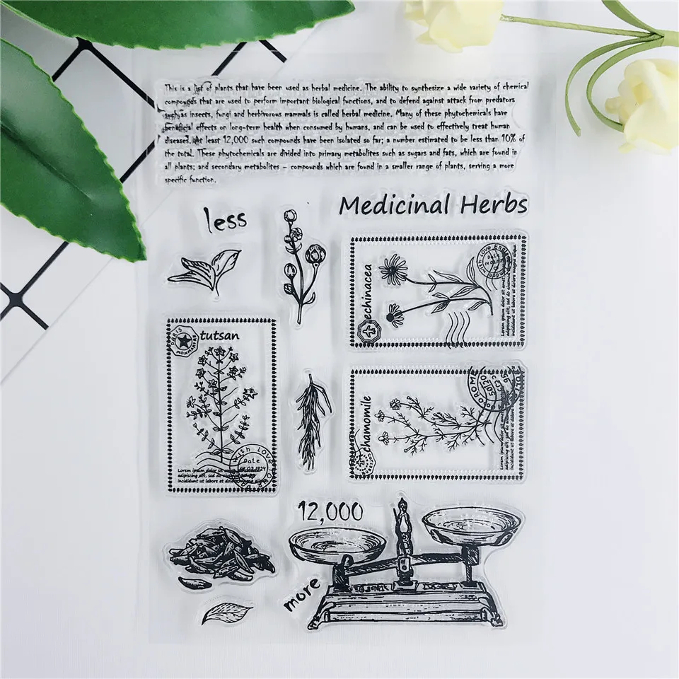 11*16 балансировочная этикетка прозрачные штампы Bullet Journal Seal для скрапбукинга резиновый штамп настроения фотоальбом изготовление карт