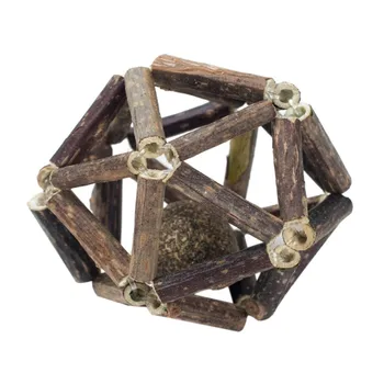 

Pet Cat Natural Rattan Ball Hand-woven Bite-resistant Grinding Teeth Cleaning Teeth Pet Cat Dog Toy