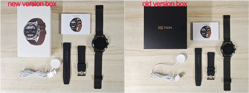 454*454 HD Screen KK70 Smart Watch Men Phone Call Wireless Charger Rotary Button IP68 Waterproof Music Play ECG Smartwatch
