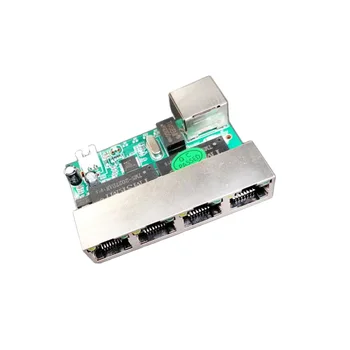

Mini Micro Switch 5 Port 100M Chassis Built-in Switch Module 5V Power Monitoring Network Shunt