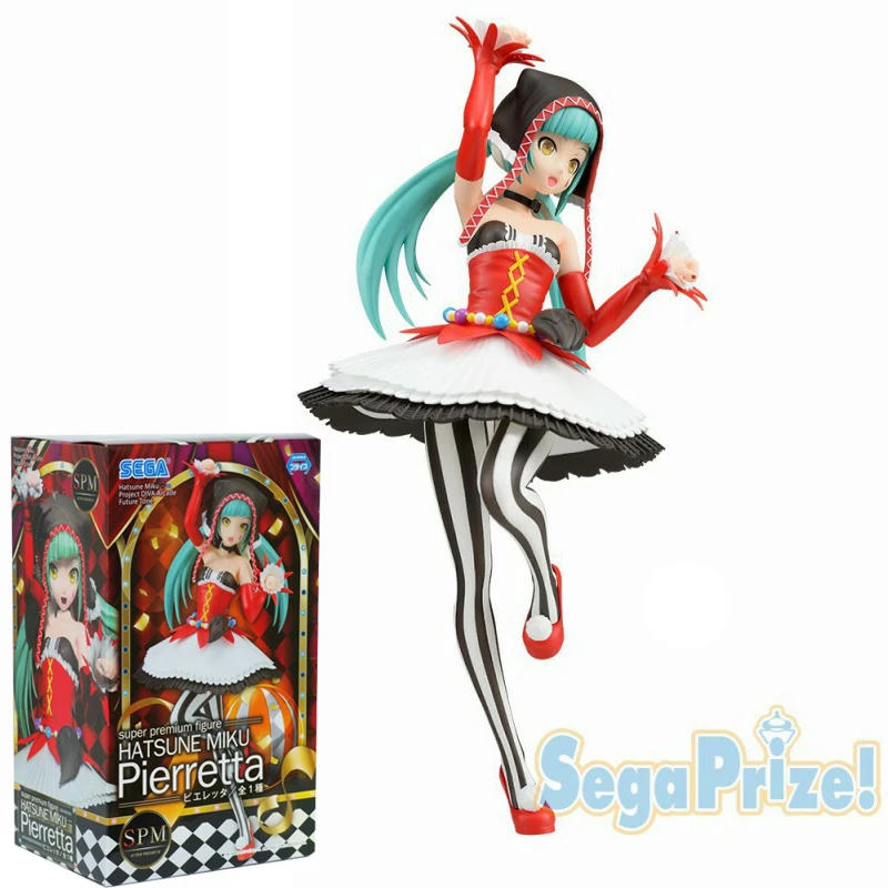 23cm-original-anime-figurine-hatsune-miku-clown-pieretta-collection-kawaii-doll-pvc-action-dercation-model-kids-toys-for-girls