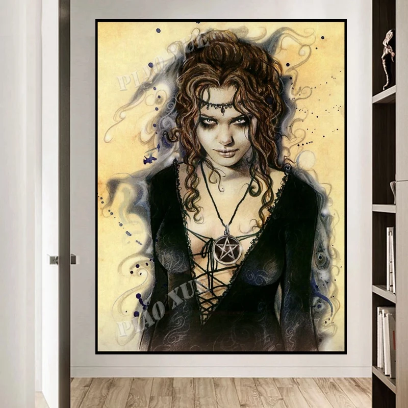 Horror Vampire Princess Girl AB Diamond Painting Kits Darkness Flower Woman  With Skull Art Embroidery Cross Stitch Wall Decor - AliExpress