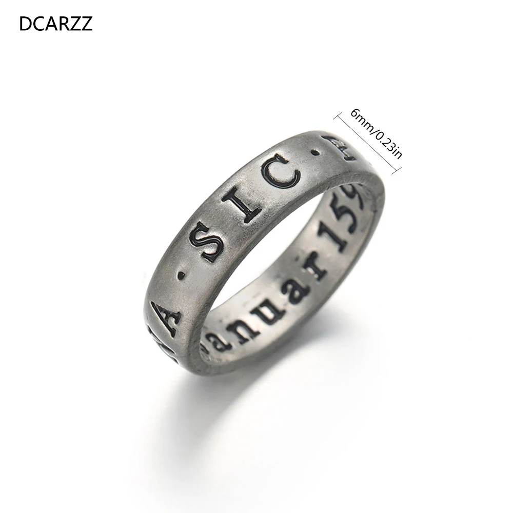 Rings Nathan Drake's The Last of Us Uncharted Easter Game Punk Gothic Party Initial finger ring Women Gift