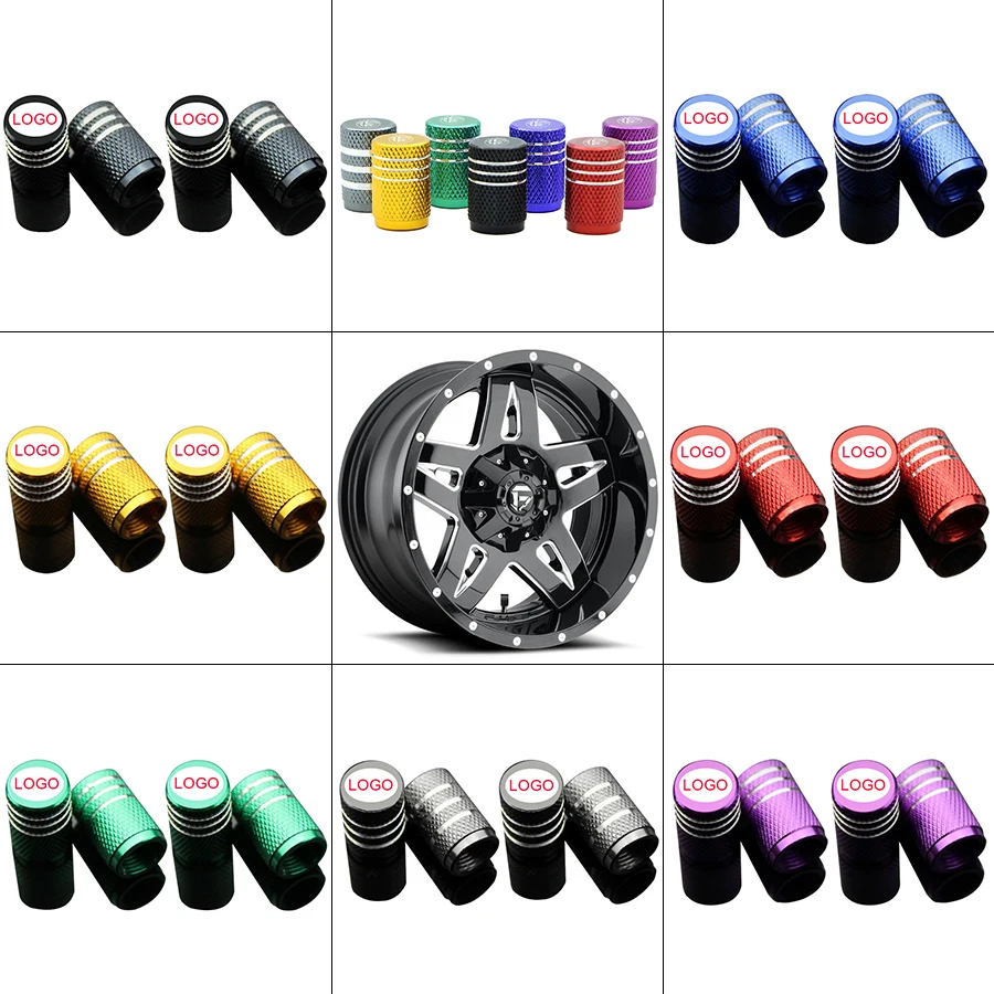 

4pcs Car Tire Valve Cover Caps for Audis A4 B8 A3 8P B6 A6 C7 C6 B7 8V Q5 Q7 C5 A5 B5 A7 A1 B9 Q3 8I Auto Logo Accessories Goods