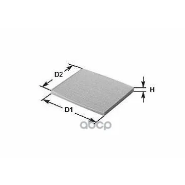 Фильтр Салона Угольный Land Rover: Discovery Iii 04-, Range Rover Iii 02-, Range Rover Sport 05- Clean filters арт. NC2329CA