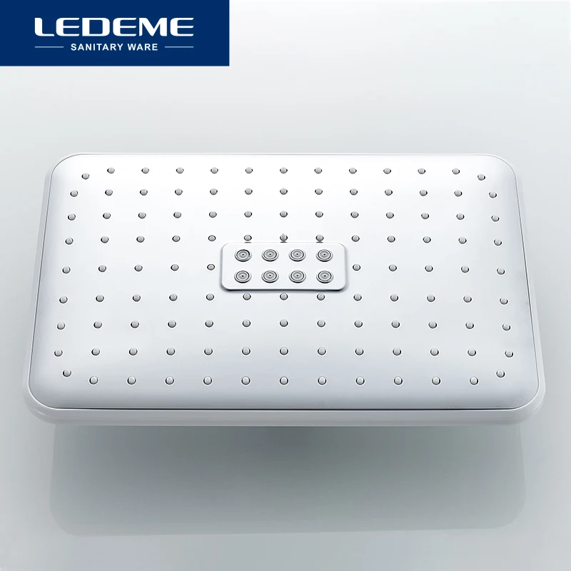 LEDEME Shower Sets Bathroom Shower Faucets Hot And Cold Mixer Brass Faucet Bathtub Mixer Bathroom Faucet L2421W