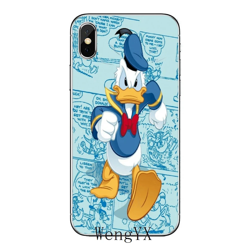 Для huawei Коврики 20 10 9 P30 P20 P10 P9 pro Lite P Smart плюс прозрачный чехол с рисунками из мультфильмов чехол с Дональдом и Дейзи Дак - Цвет: Daisy-Duck-A-11