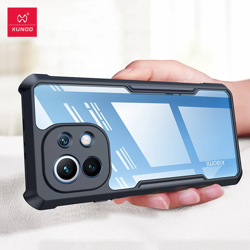 

For Xiaomi Mi 11 Case, Xundd Airbag Case, For Xiaomi 11 Mi11 Pro Ultra Lite Cover, Transparent Protective Shockproof Shell