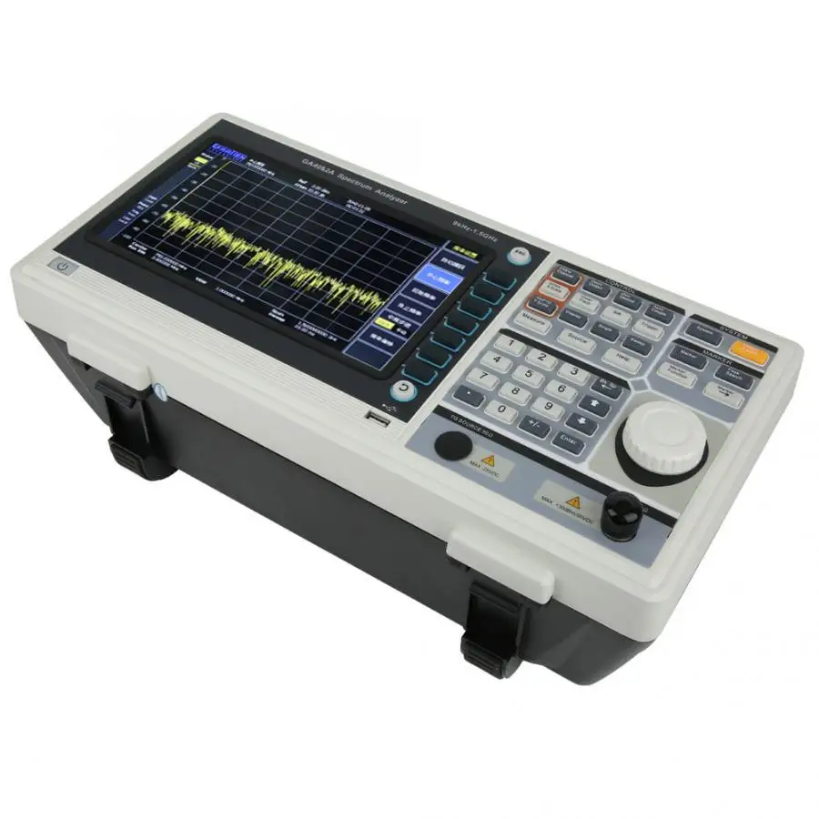 GA4062A ЖК-цифровой анализатор спектра анализатор сигналов машина 9 кГц-1,5 ГГц AU Plug 110 V-240 V