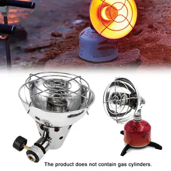 

Outdoor Camping Fishing Hunting Hiking Portable Propane Butane Gas Heater Tent Warmer Heating Stove Tent Heater with Stand