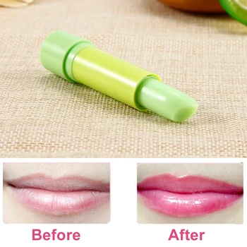 Natural Health Moisturizing Magical Makeup Lip Balm Temperature Change Color Jelly Lip cream Anti aging