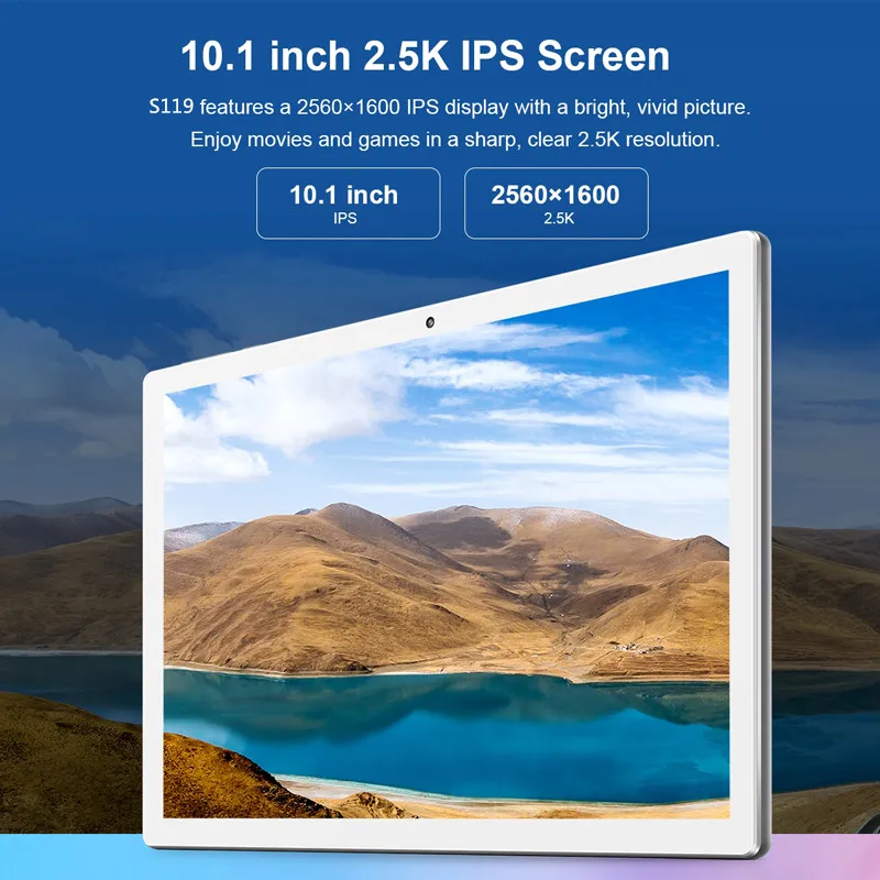10,1 дюймов 2560*1600 8 ГБ ОЗУ 256 Гб ПЗУ Android 8,0 планшетный ПК MTK6797 X20 Deca Core Dual 4G LTE телефон планшеты 8000 мАч gps