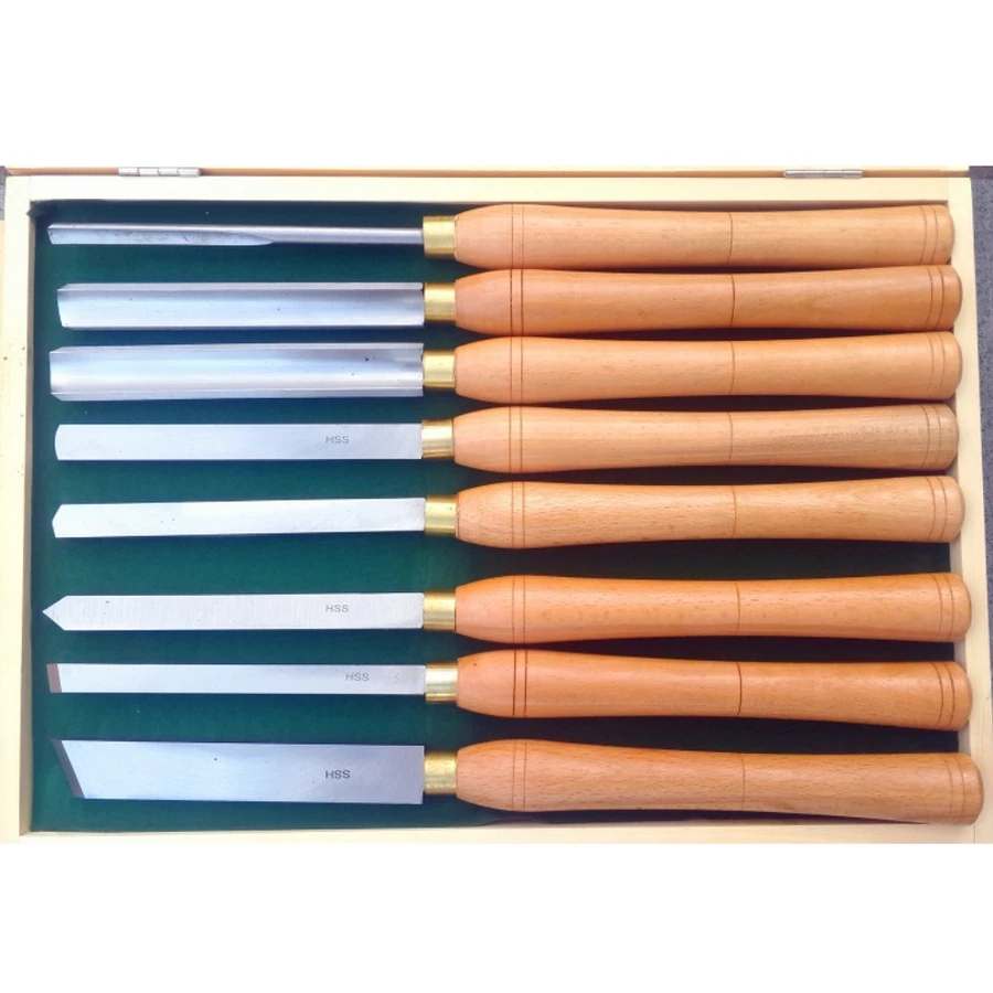 

New 1PC Wood Lathe Chisel Set Turning Tools Woodworking Gouge Skew Parting Spear