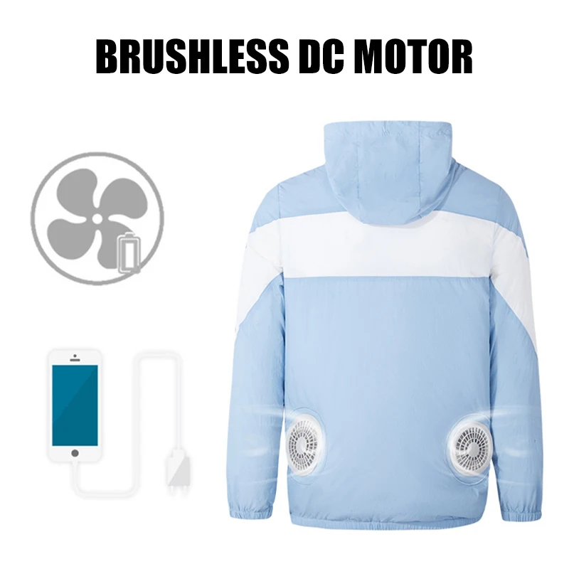 Cexiakong Kühlweste Herren - Klimatisierte Arbeitskleidung Mit Lüfter Für Sommer