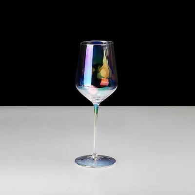 GXYAYYBB 1 шт. бокал для вина es Радуга Кубок для шампанского коктейльное стекло креативный Бар стеклянная чашка Кристальное покрытие свадебное стекло es - Цвет: 2