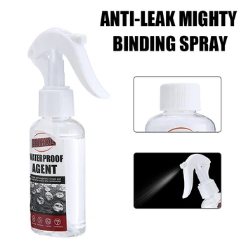 

Waterproof Mighty Binding Sealant Spray Wall Surface Leak Repair Invisible For Roof Toilet Wall Repairing Spray