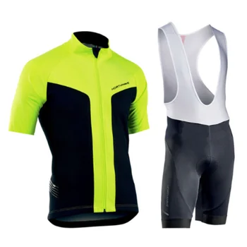 

2020 Northwave Cycling Clothes Summer Quick Dry Team Cycling Short Sleeve Jersey MTB Raing Bike Shorts Bicycle Maillot Culotte