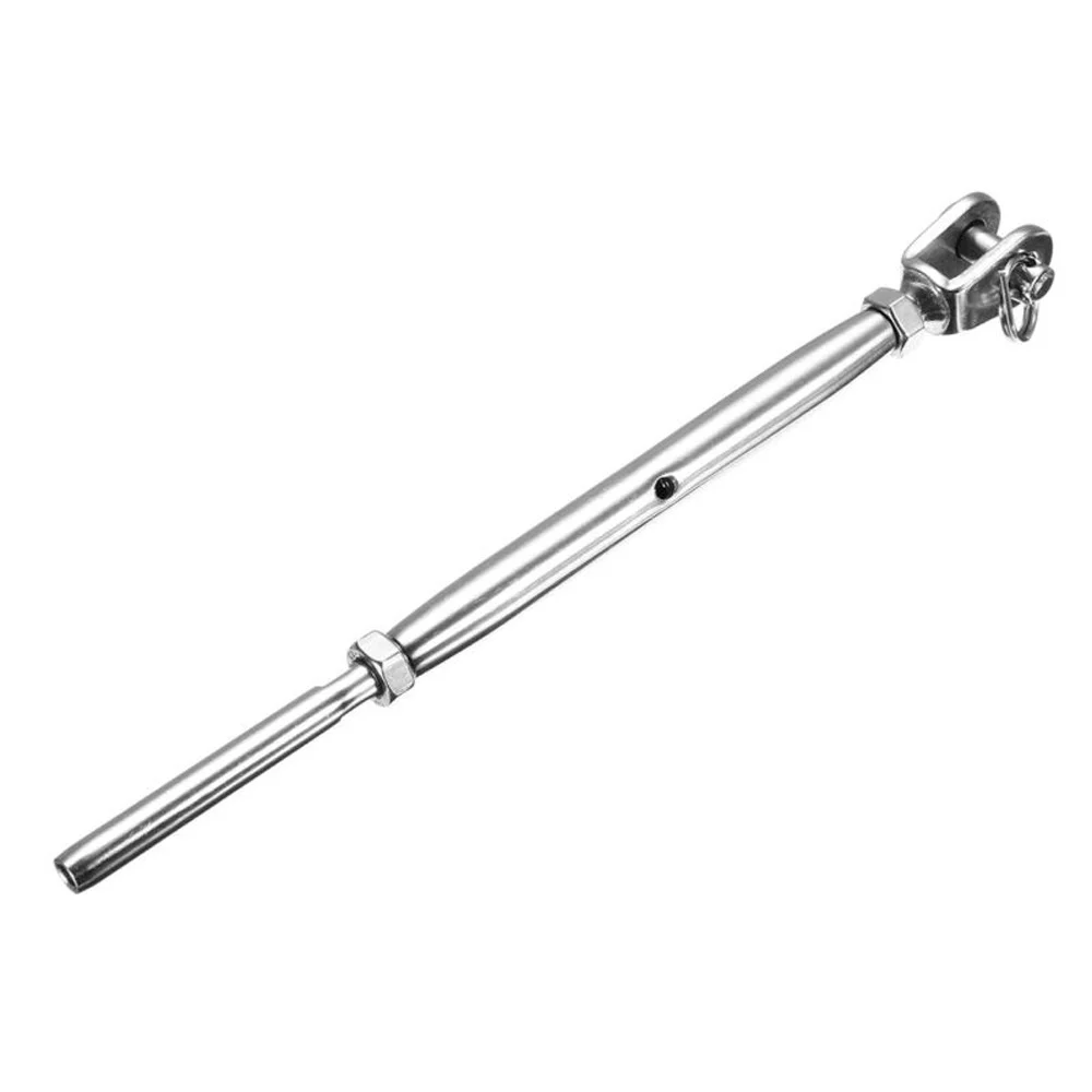 

Barrier Fence Stainless Steel Wire Rope DIY Balustrade Set Swage Fork Turnbuckle