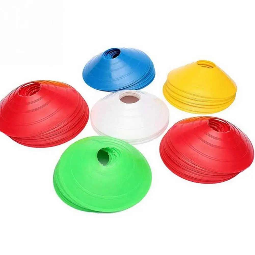 

High Quality Soccer Training Sign Dish Pressure Resistant Cones Marker Discs Marker Bucket PVC Sports Accessories