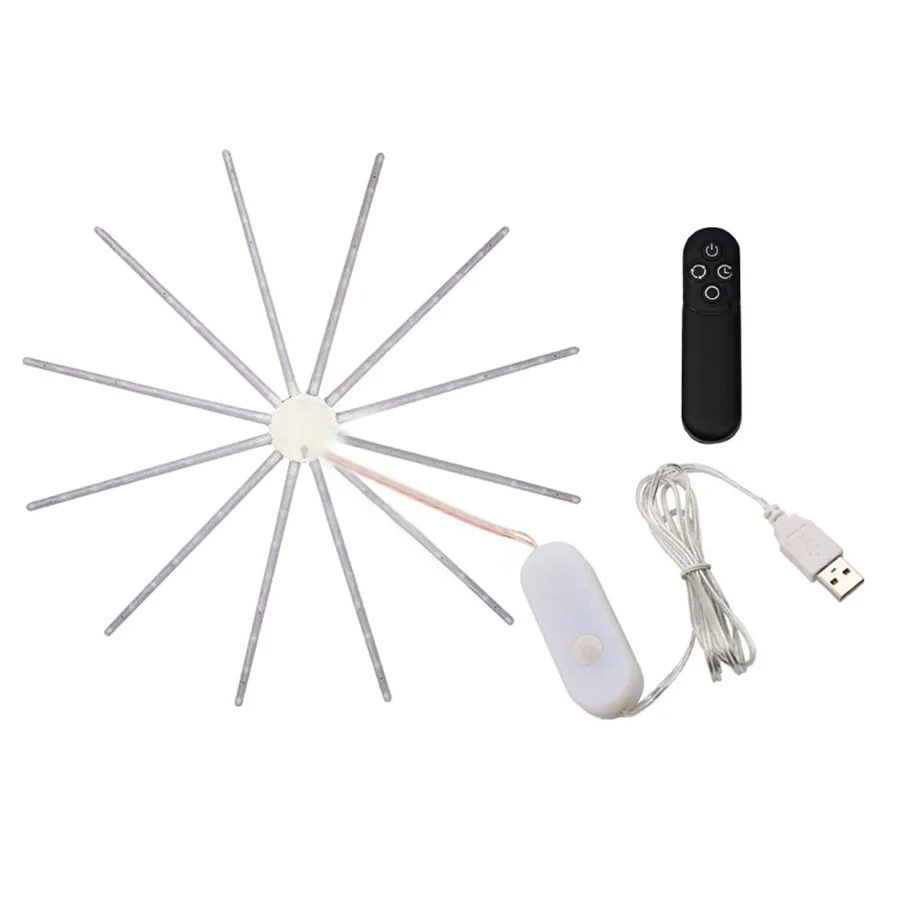 thumbnail image 1 of Cadena de luces navideñas con forma de estrella, 18 modos, resistente al agua, para decoración de patio, fiesta y jardín, con alambre de cobre, 2021, 1 of 5