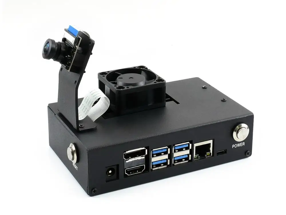 Металлический Чехол Waveshare (тип B) для Jetson Nano Developer Kit устойчив к пыли приятный